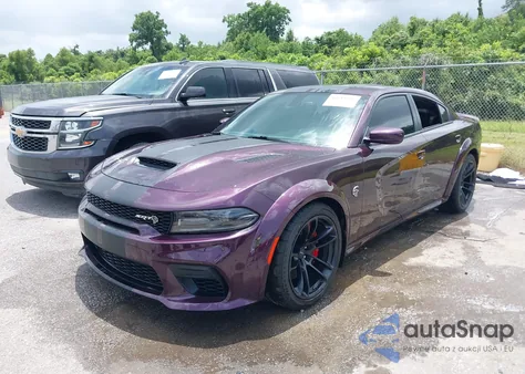 2021 Dodge Charger Srt Hellcat Widebody Rwd из США, поврежденный, VIN 2C3CDXL93MH602773